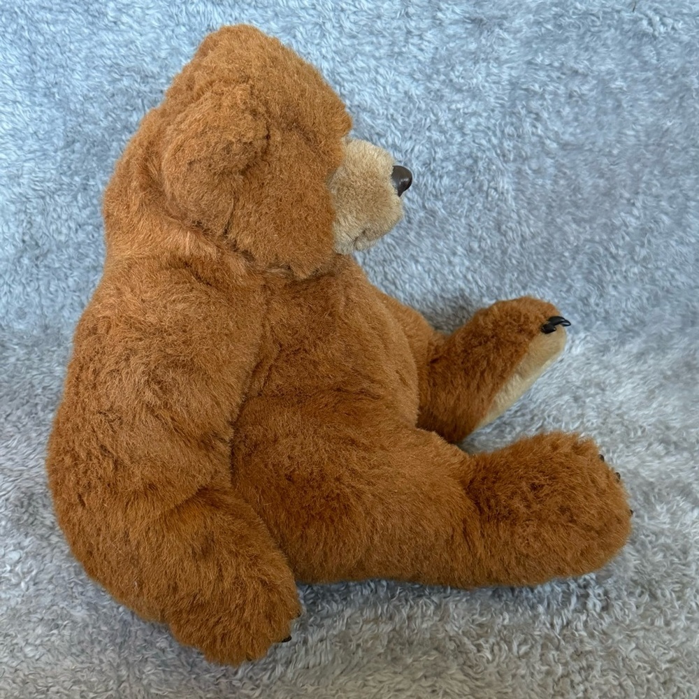 Hamilton Gifts Presents Brown Bear Plush Vintage Stuffed Animal Soft Toy - Picture 6 of 9